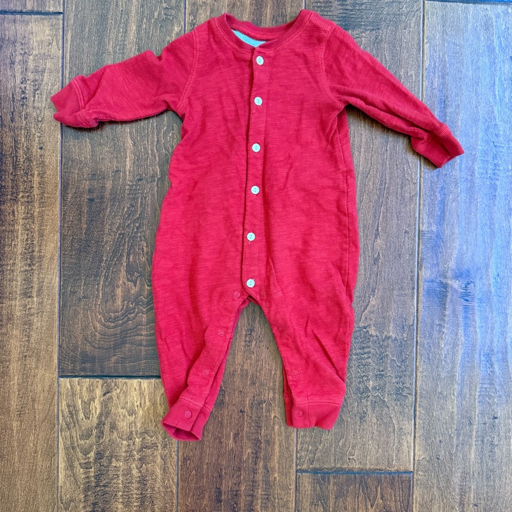 GAP Vibrant Red Kids One Piece Footie